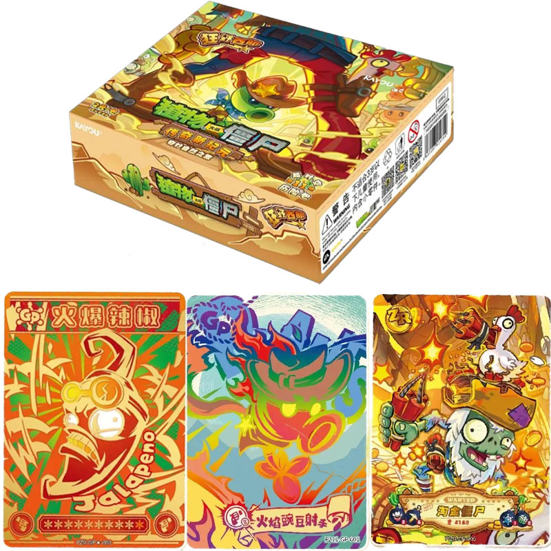 Board Game Zombie - Original KAYOU Plants Vs. Zombies Card