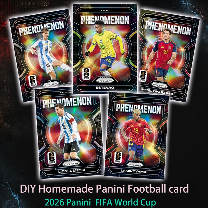 Board Game Football - DIY Panini Homemade Football collection card