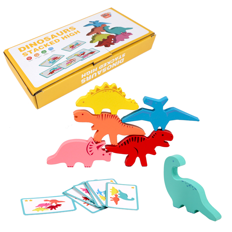 Board Game Quarto - Wooden Balance Blocks Toys For Children