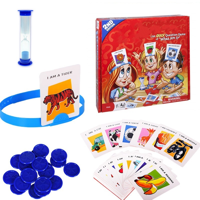 Board Game Quarto - Kids Funny Cards Board Game Toy