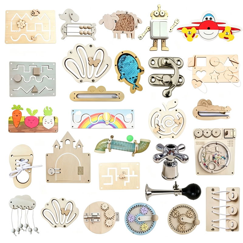 Board Game Quarto - Kids Busy Board DIY Accessories Baby