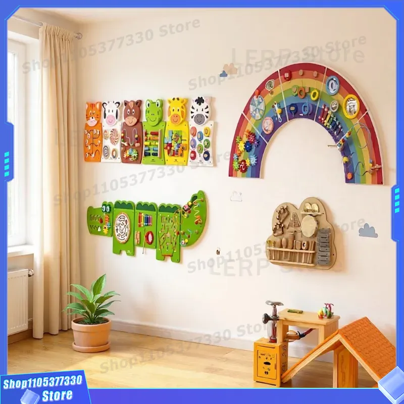 Wooden Busy Board for Toddlers - đánh giá và giá Board Game Operation