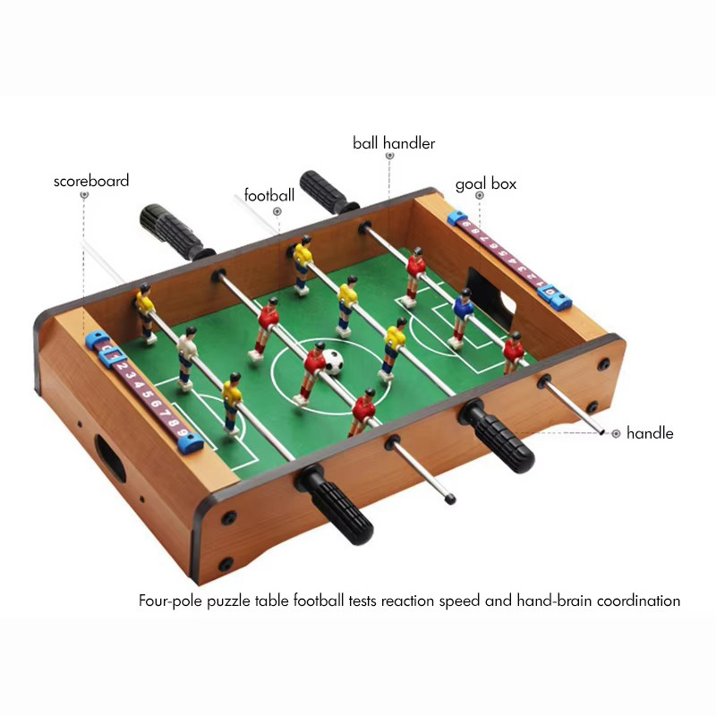 6 Thanh Bàn Foosball Gỗ Máy Bà - đánh giá và giá Board Game Football