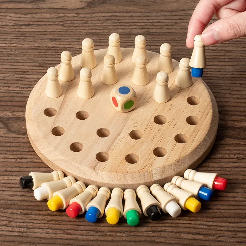 1PC Wooden Memory Match Stick  - đánh giá và giá Board Game Quarto