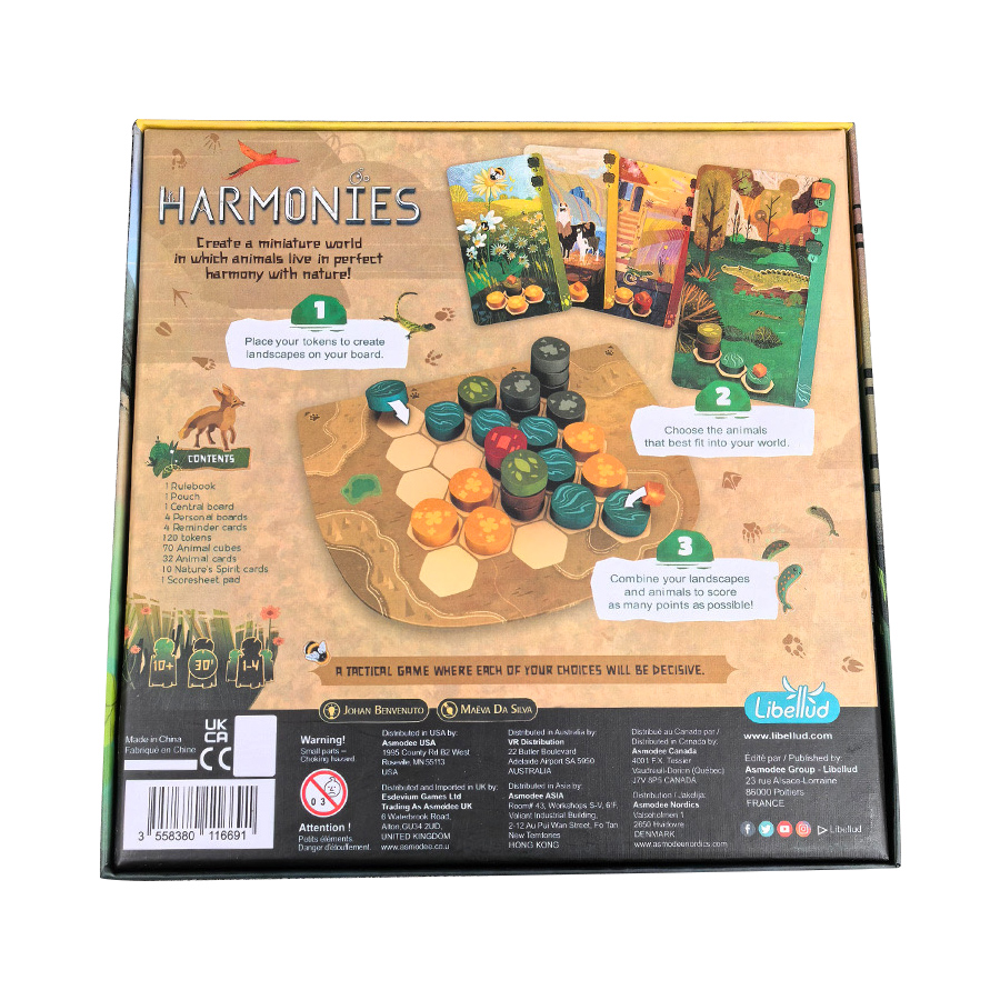 Harmonies - Board Games - Crea - đánh giá và giá Board Game Detective
