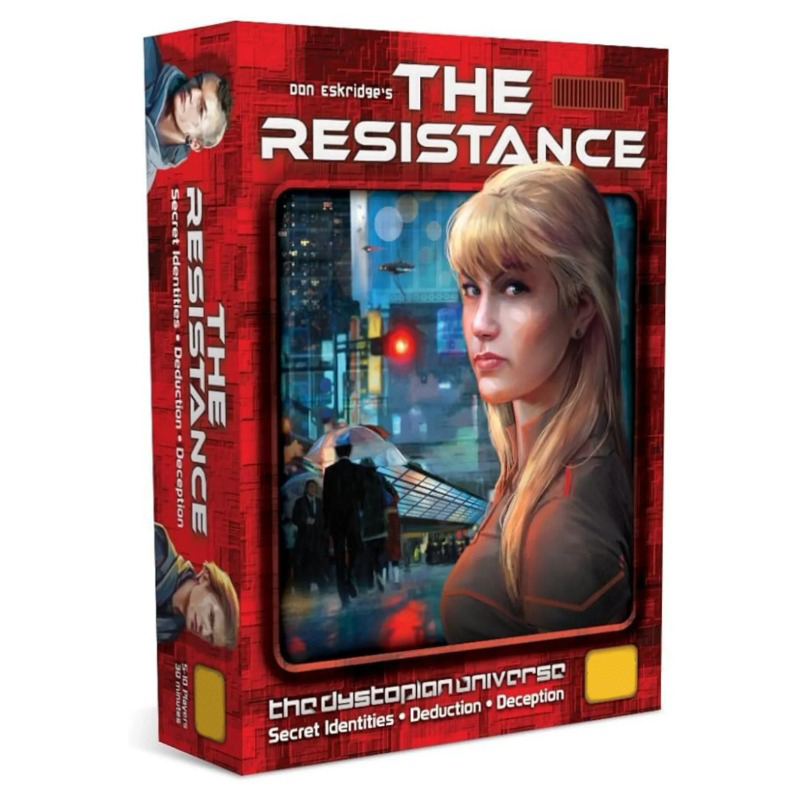 New Board game The Resistance  - đánh giá và giá Board Game Detective