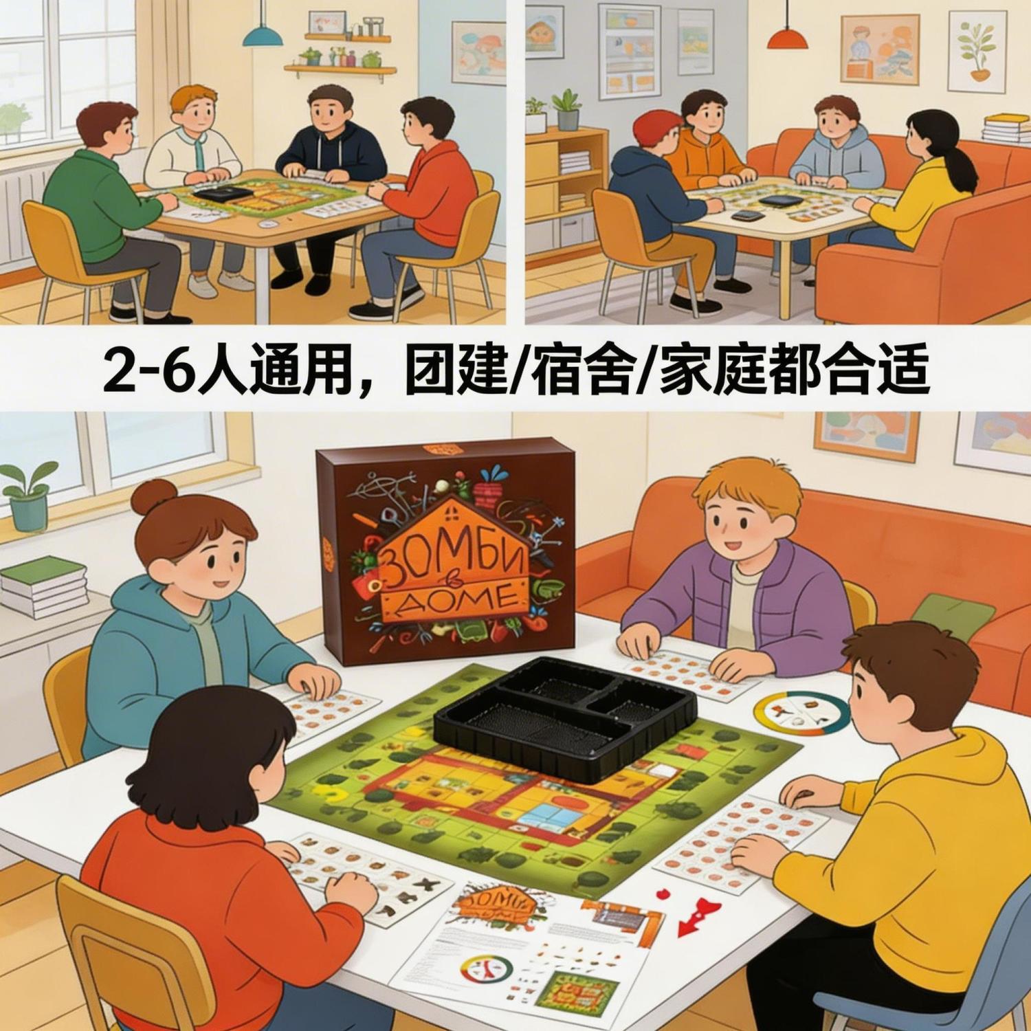 Russian Version Zombie Surviva - đánh giá và giá Board Game Zombie