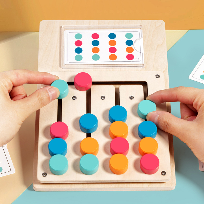 Kids Montessori Color Shape Ma - đánh giá và giá Board Game Quarto