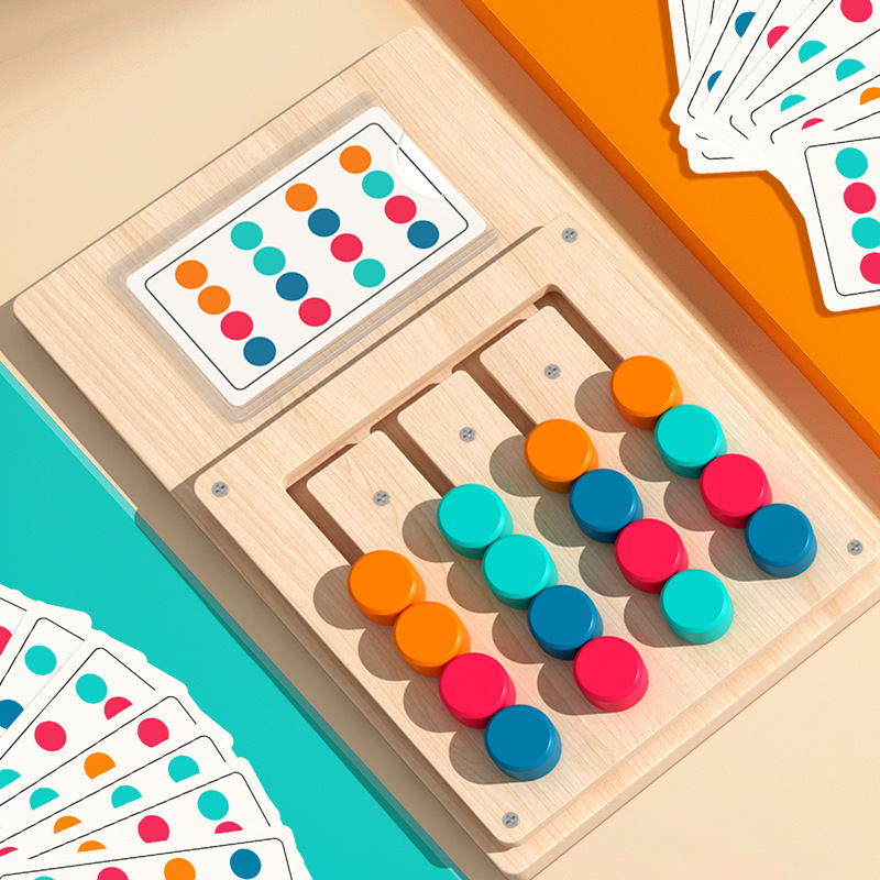 Kids Montessori Color Shape Ma - đánh giá và giá Board Game Quarto